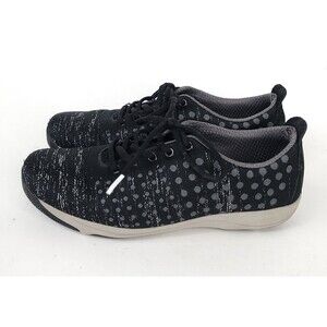 Dansko Sneakers Womens 6.5 Black Polka Dot Walking Athletic Shoes 37 Read